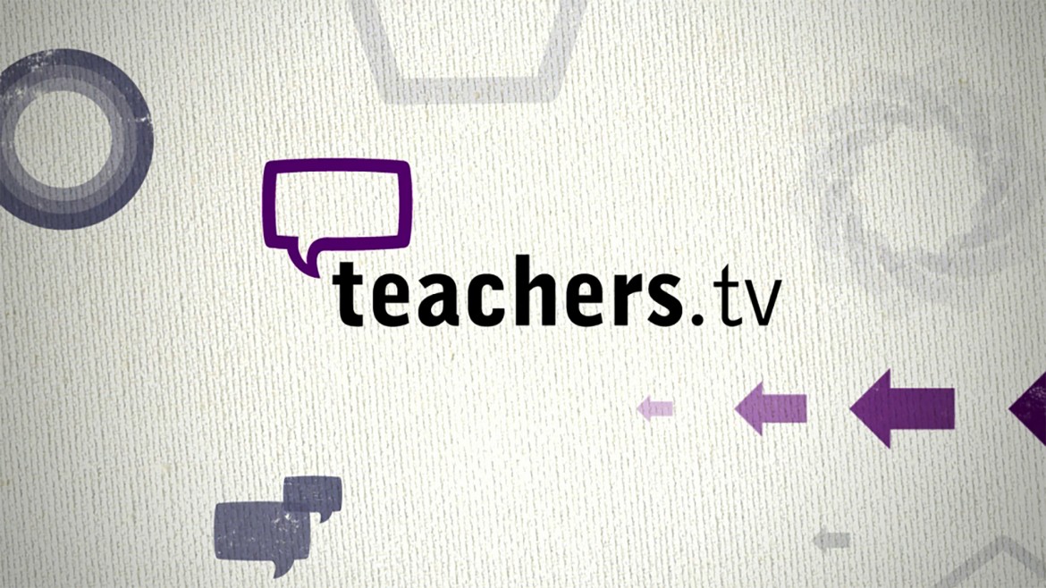 The Teachers logo TV forming within an ident