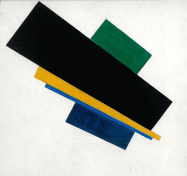 ‘Suprematism, 18th Construction’ by Kazimir Malevich