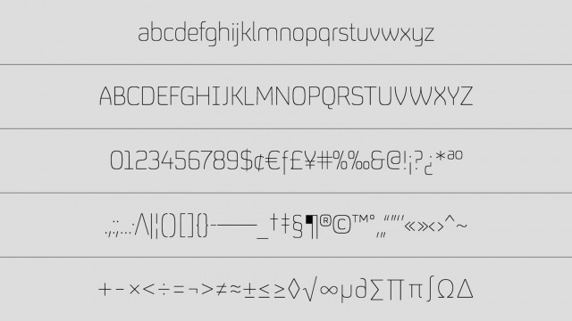 The interactive type specimen sheet