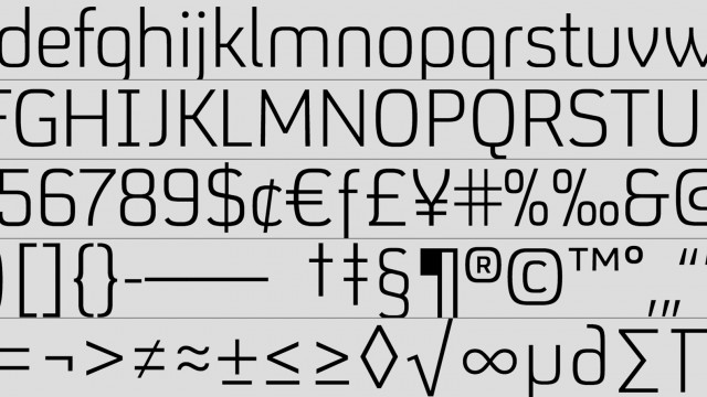 The interactive type specimen sheet