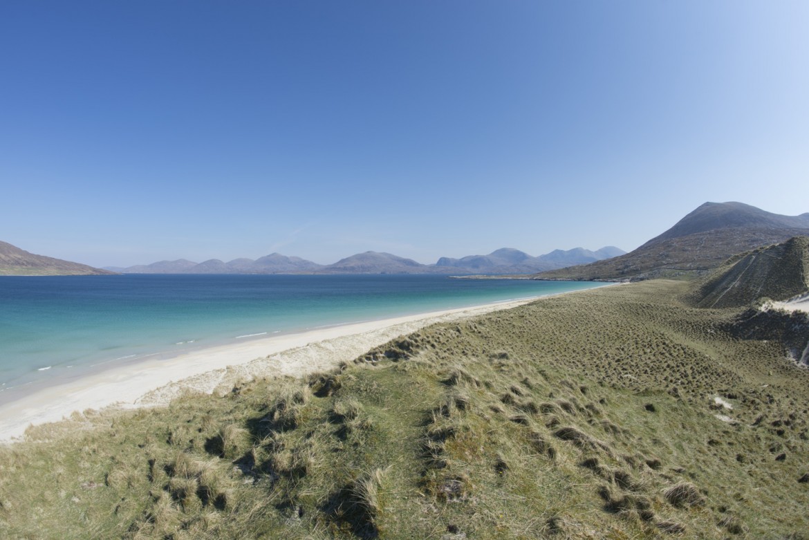 Luskentyre Beach near Seilebost, South Harris